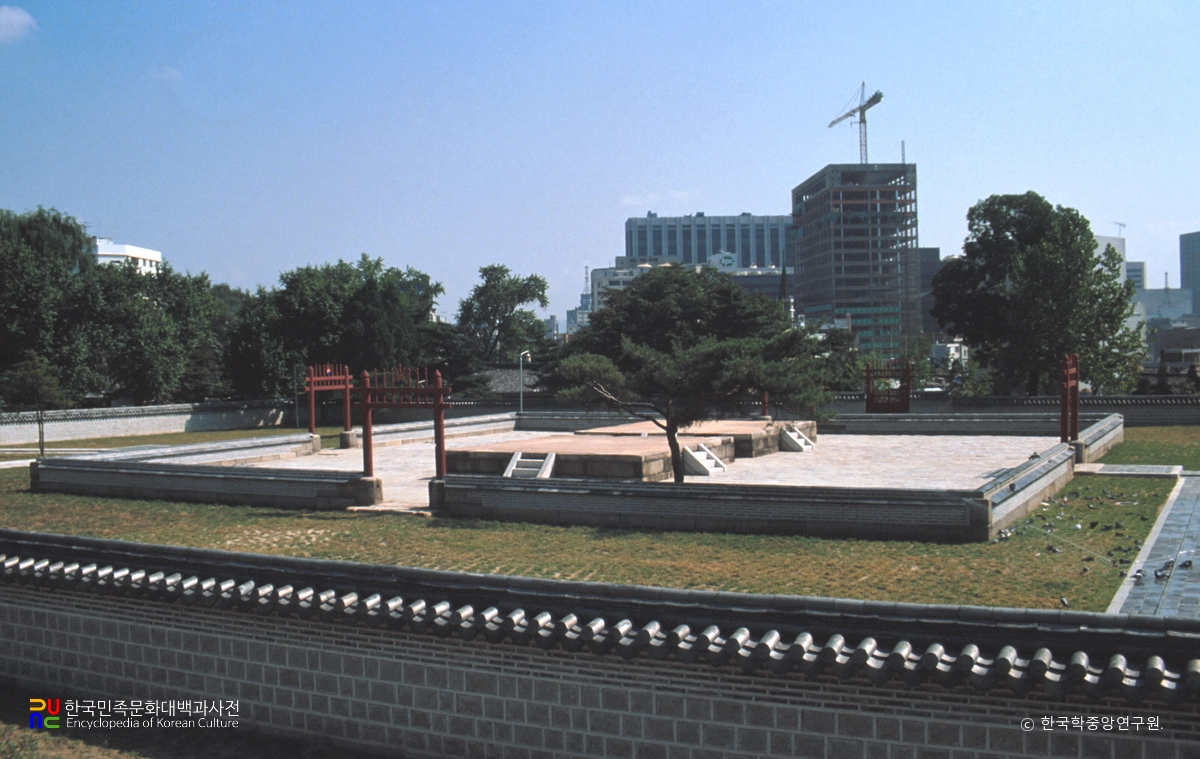 서울 사직단 전경