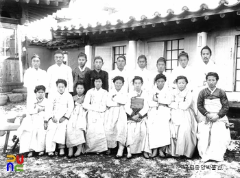 함경북도 길주군 사람들의 모습