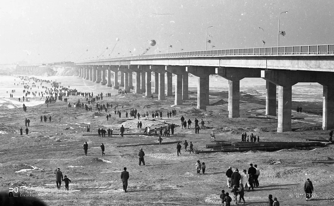 제2한강교(양화대교) / 개통 후 모습