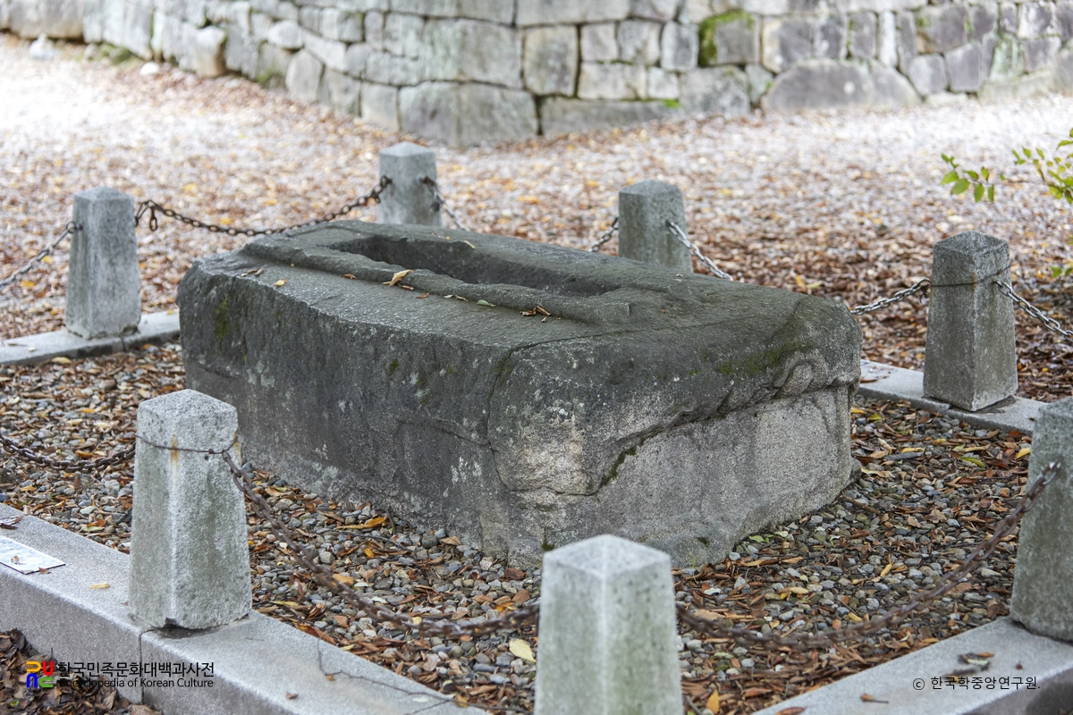 경주 분황사 화쟁국사 비부 후측면