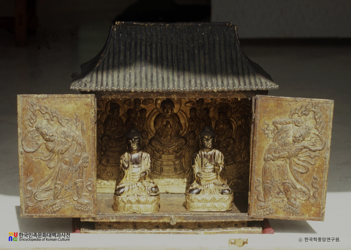 구례 천은사 금동 불감