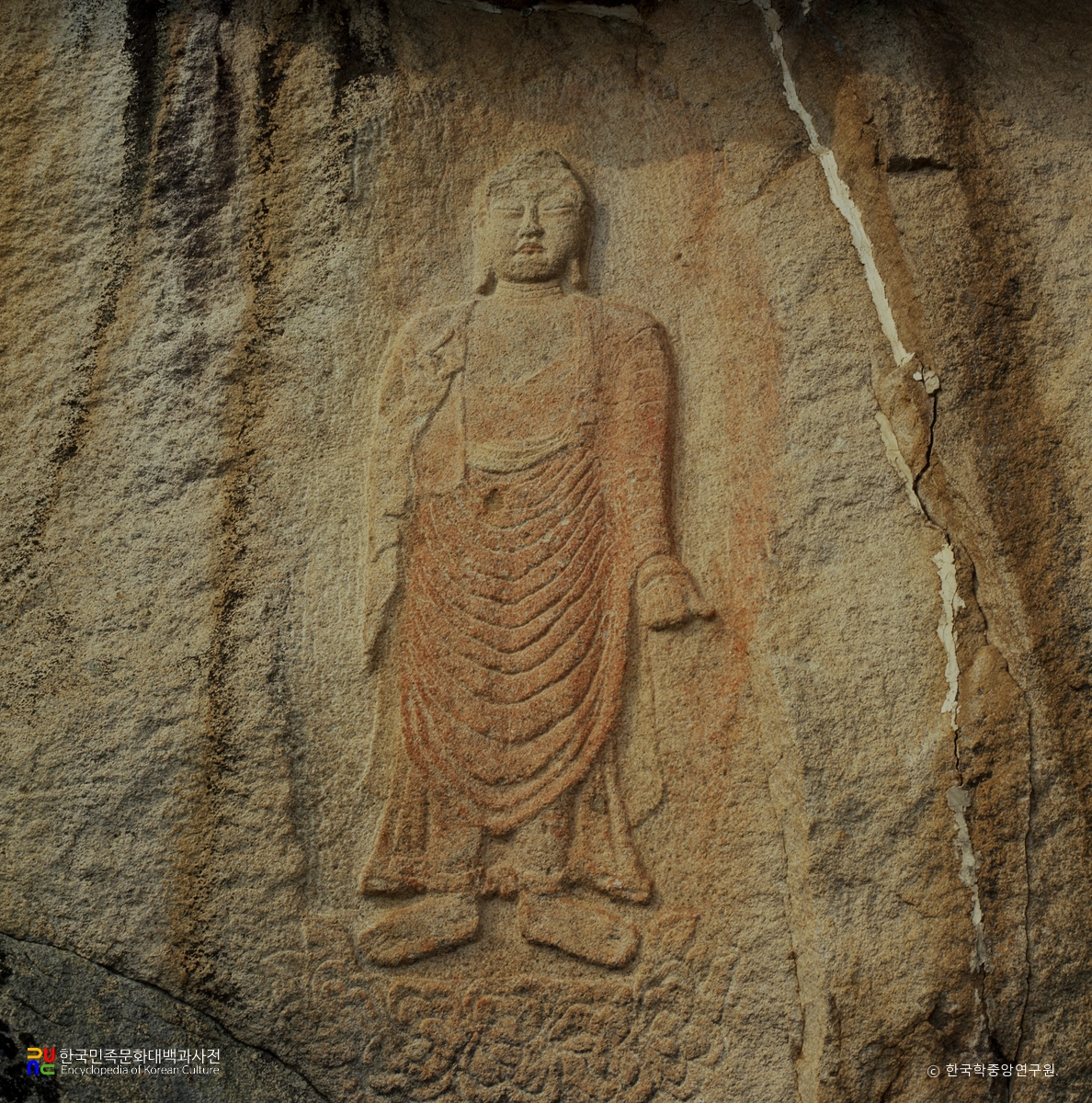 옥천 용암사 마애불