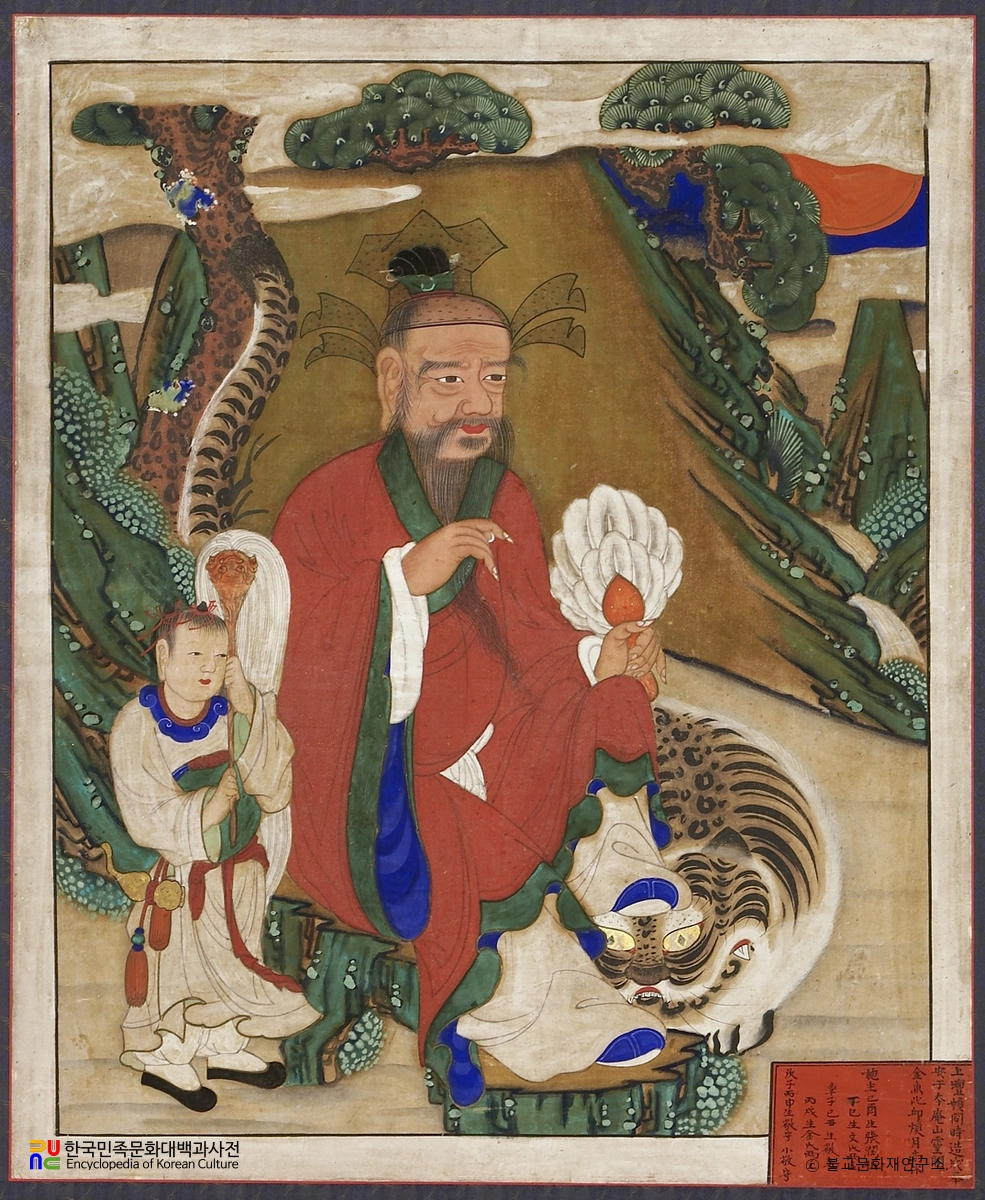 양산 비로암탱화 / 산신탱화