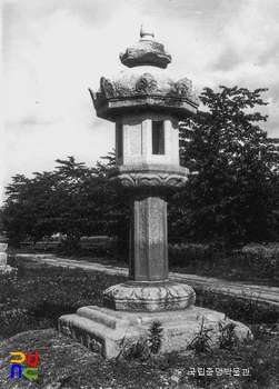 나주 서성문 안 석등 정측면