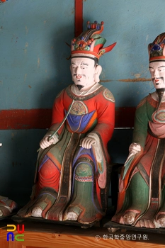 고창 문수사 목조지장보살좌상 및 시왕상