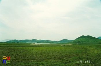 김해 칠산동 고분군 전경