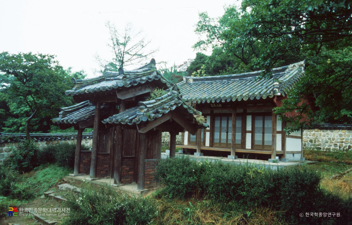 익산 백산서원 전경