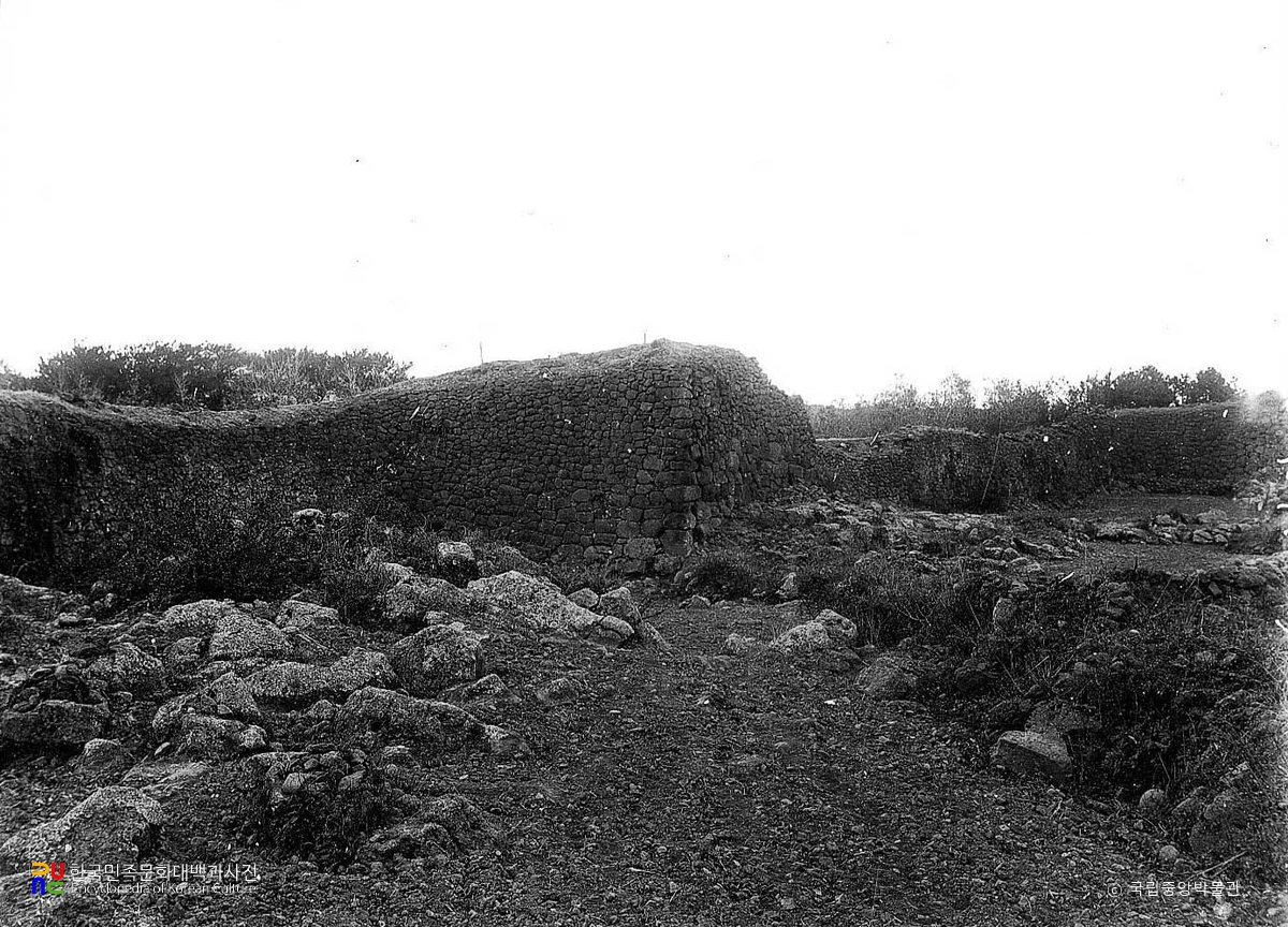 제주 읍성 전경