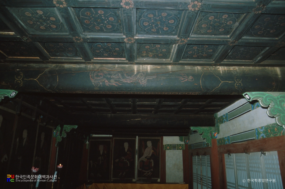 순천 송광사 국사전 천장