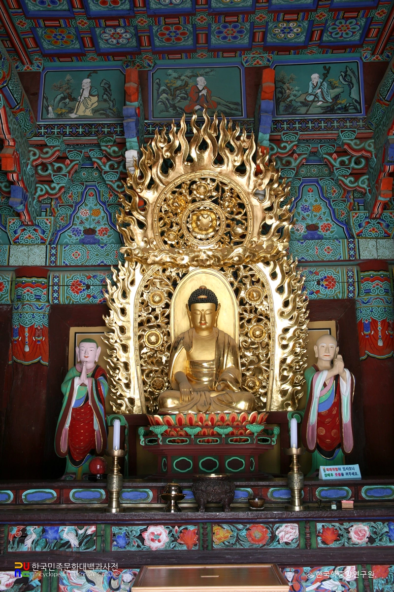 김제 금산사 대장전 석가모니불좌상