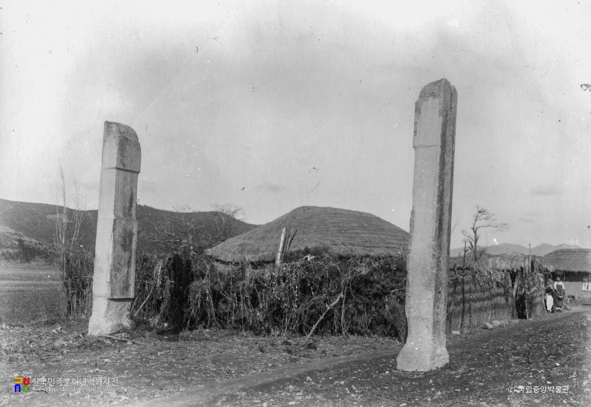 경주 삼랑사지 당간지주