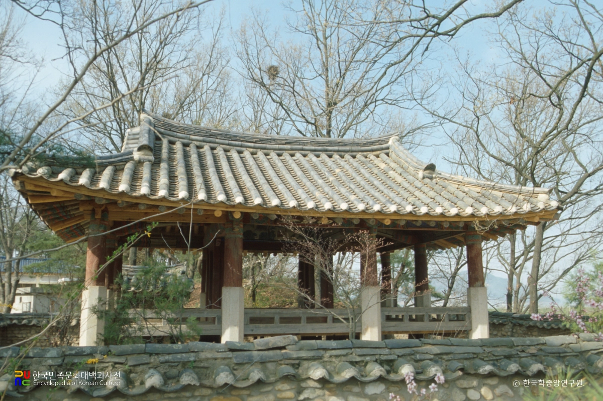 세종 나성 독락정 후측면
