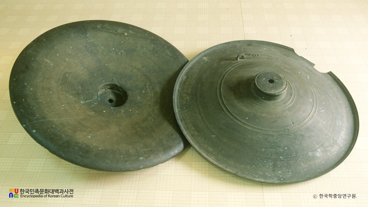곡성 태안사 청동 대바라