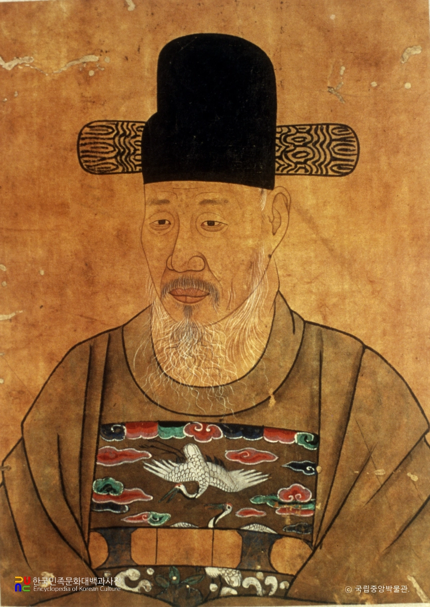 해동진신도상 중 이주진 초상