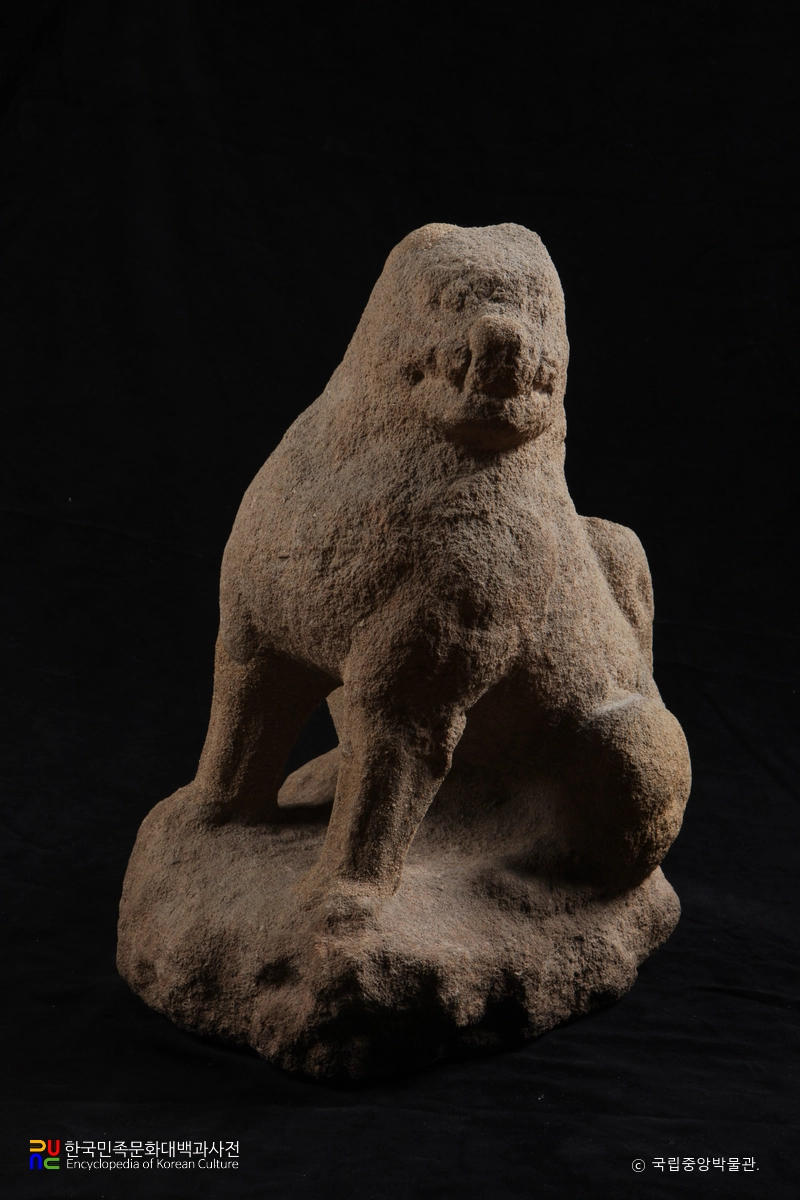 의성 관덕동 석사자 중 수사자