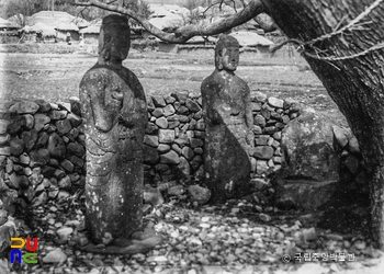 함안 대산리 석불