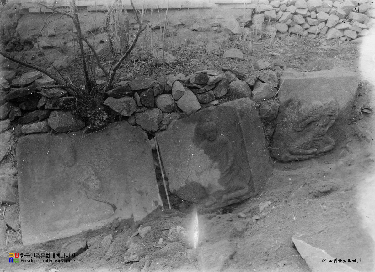 안동 법흥사지 칠층전탑 기단면석