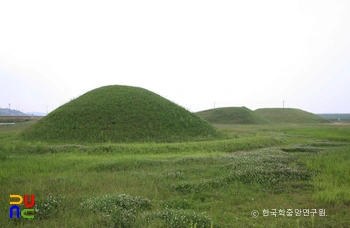 나주 복암리 고분군 전경