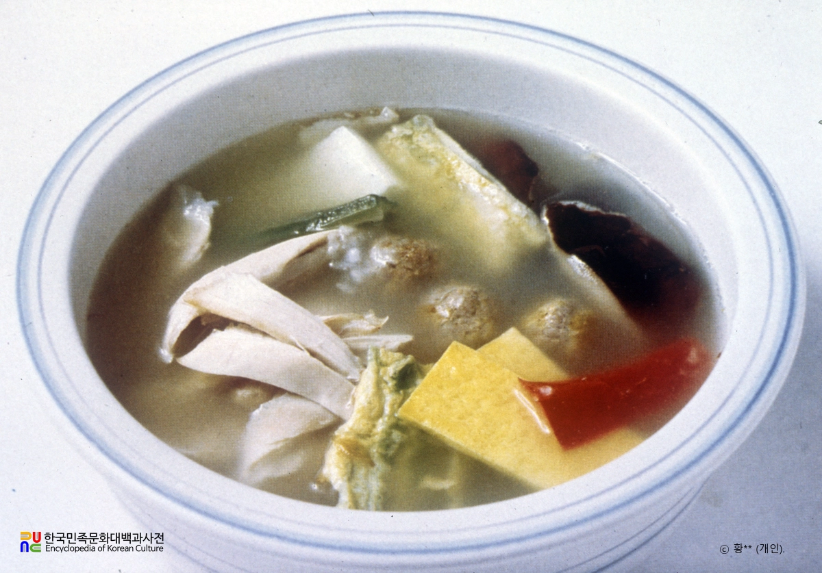 조선왕조 궁중음식 / 깻국