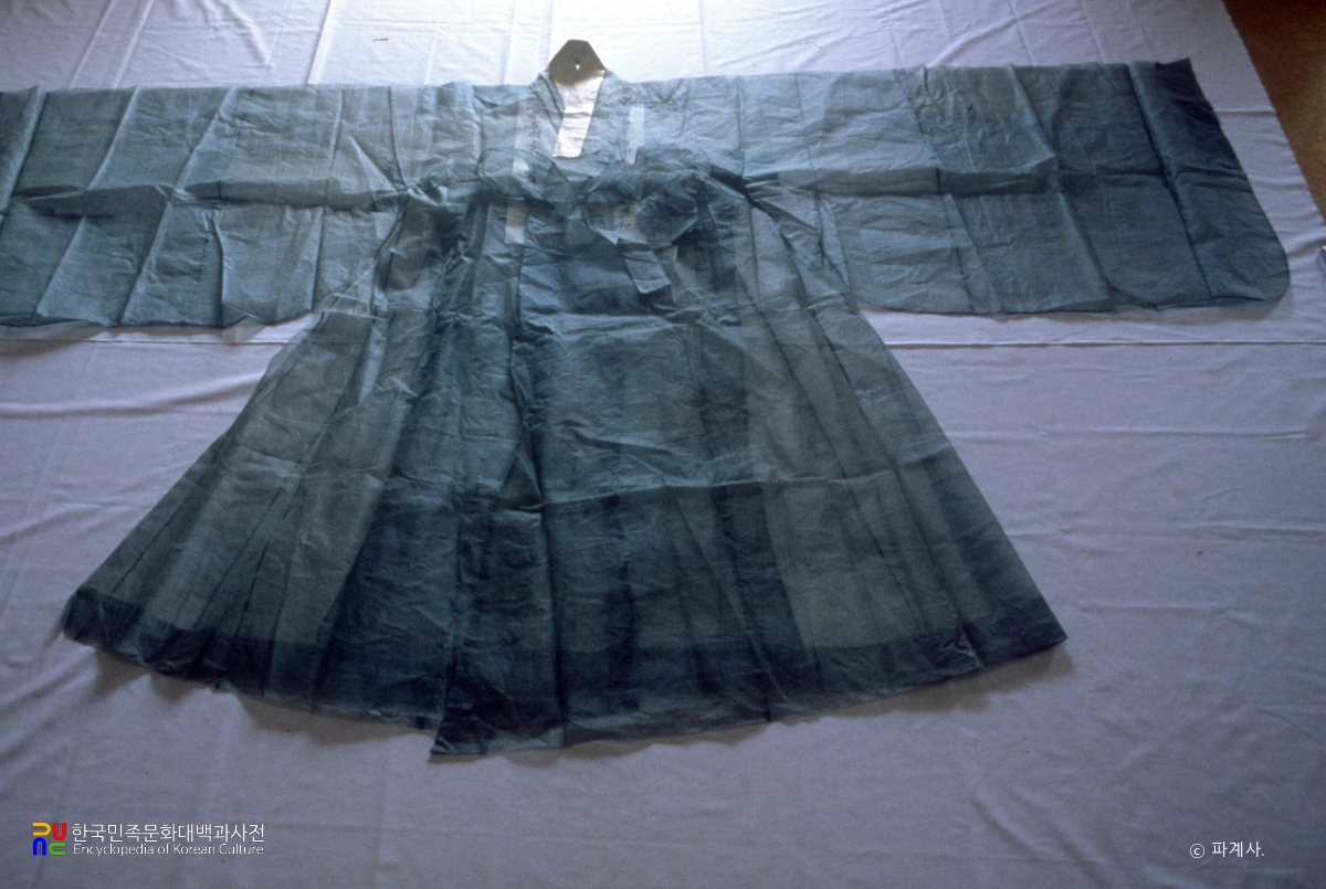 영조대왕의 도포