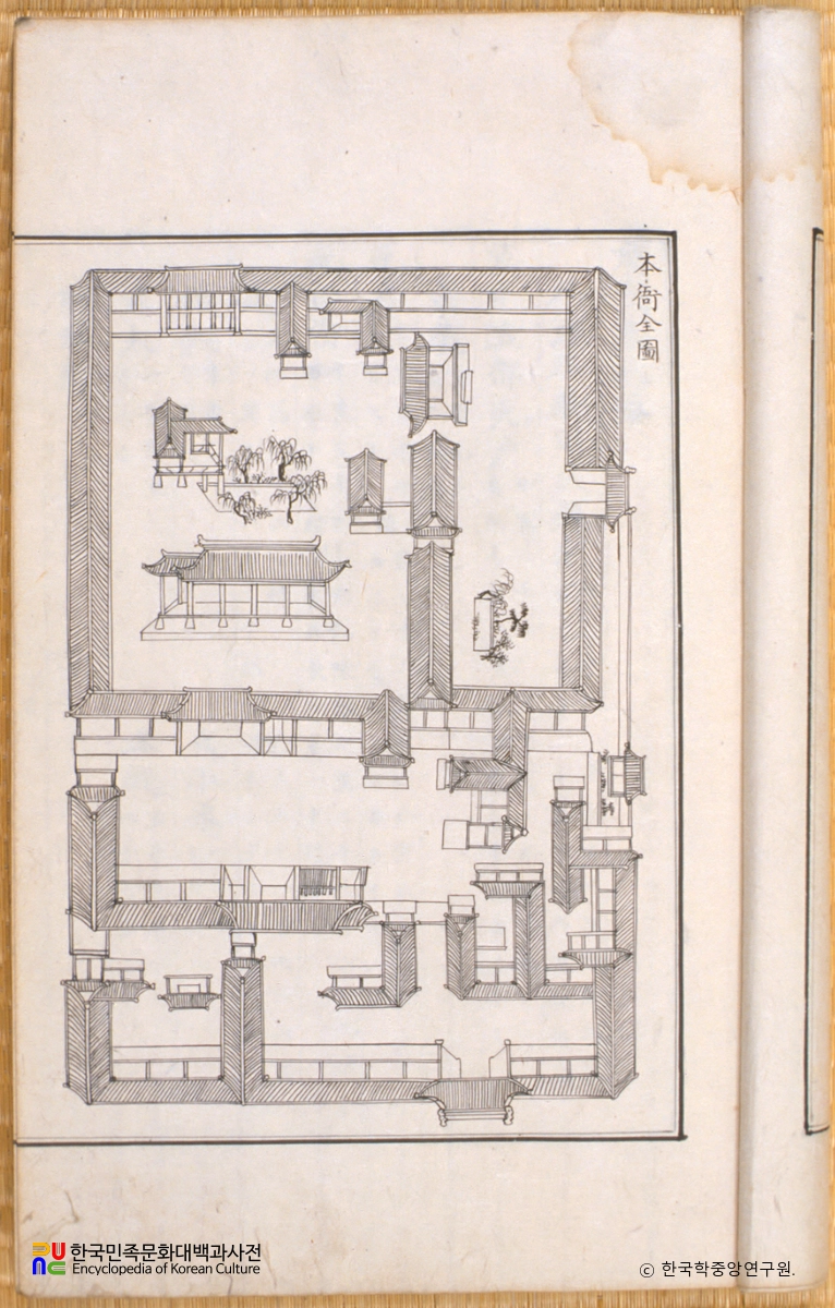 탁지부관아전도