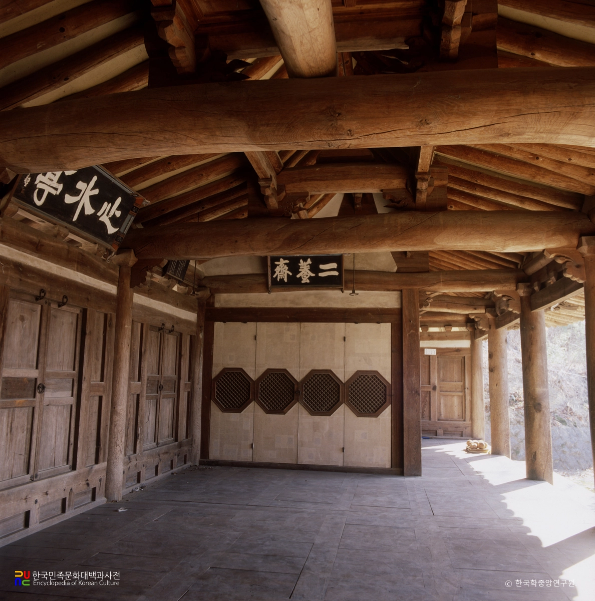 양동 심수정  대청