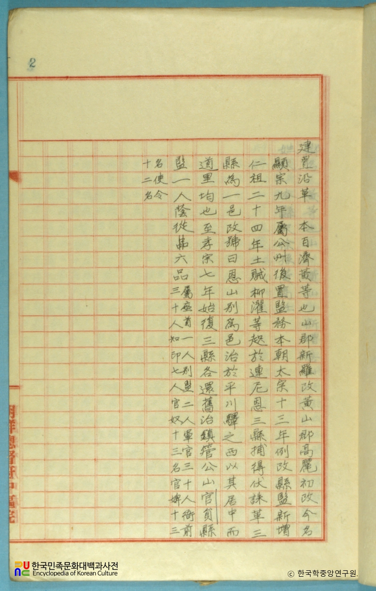 호서읍지 / 연산