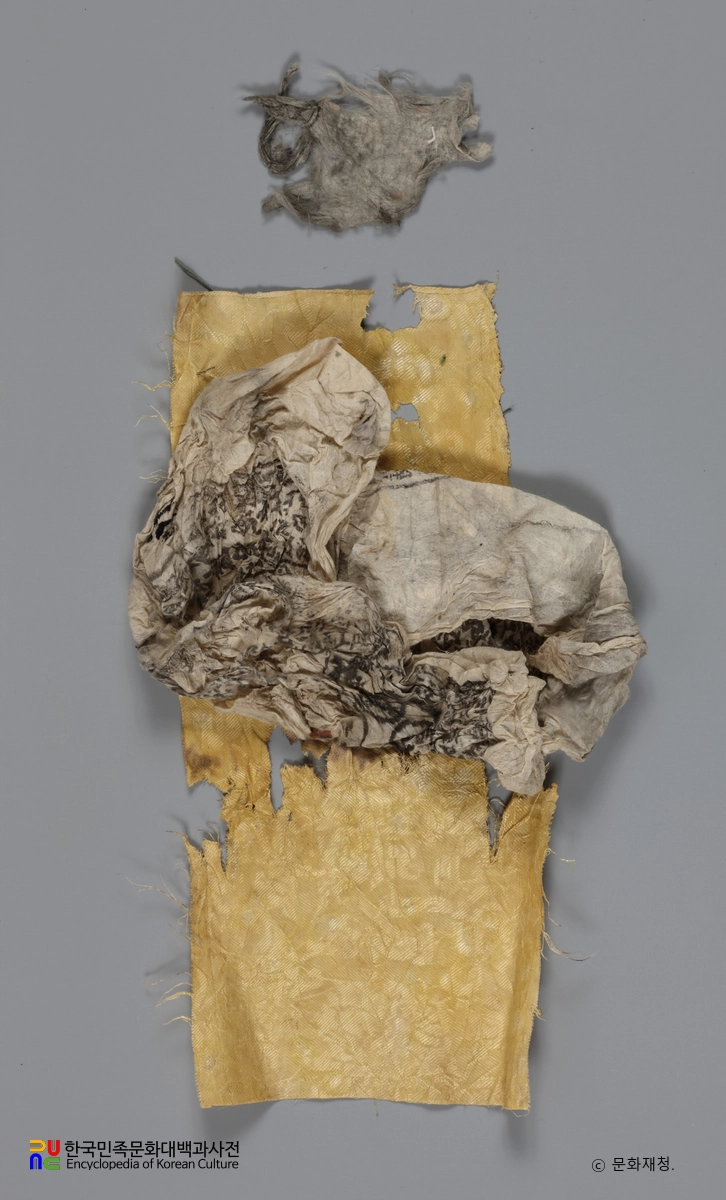 문경 대승사 금동아미타여래좌상 및 복장유물 중 기타 유물