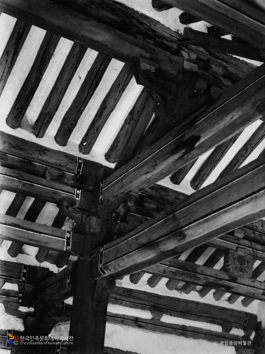 안동향교 대성전 내부 가구