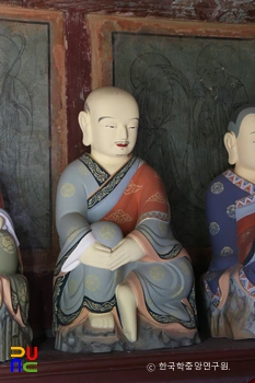 해남 미황사 십육나한상