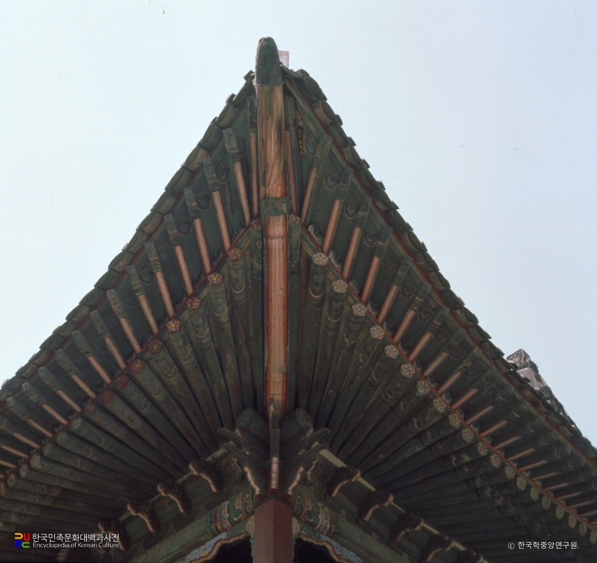 서울 경복궁 경회루 처마