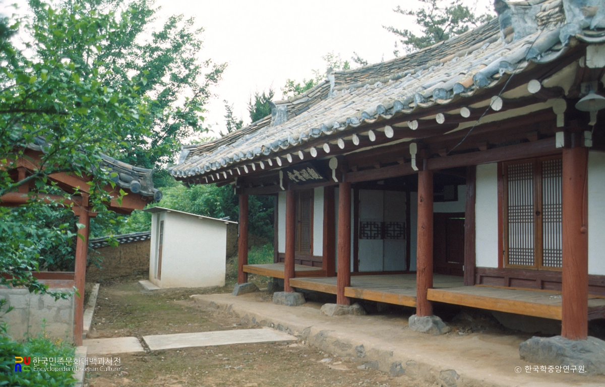 경산 관란서원 중 강당 정측면