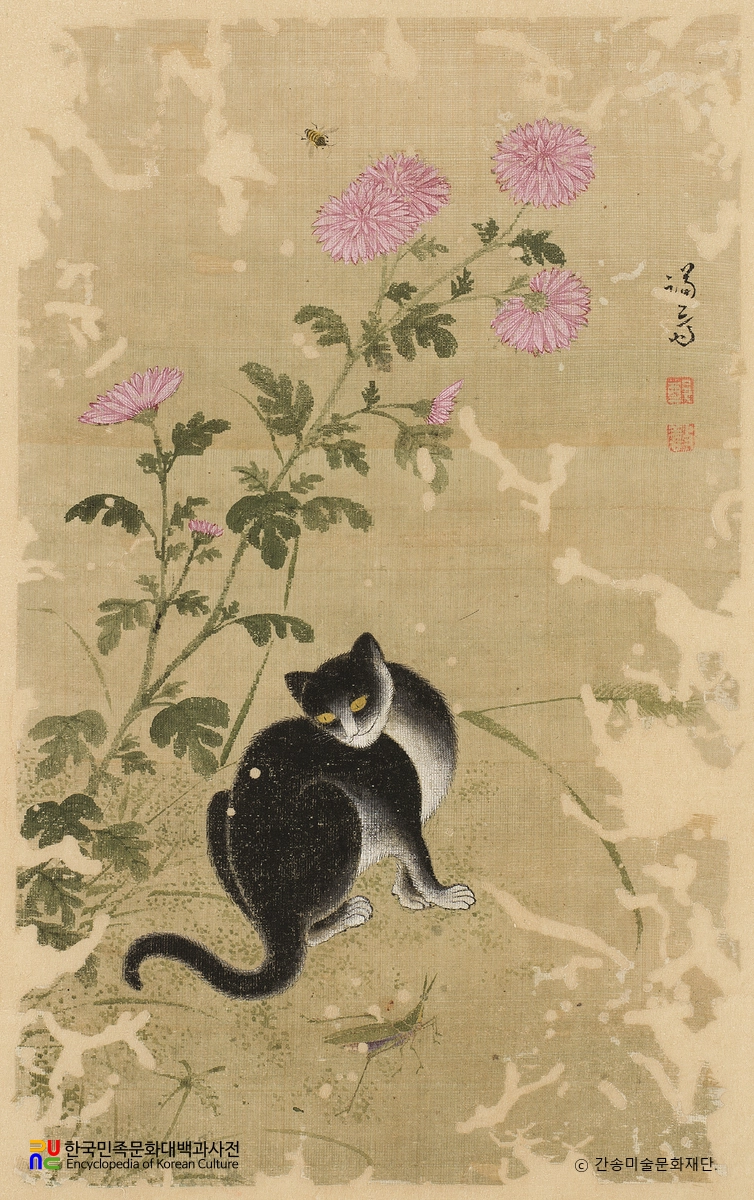 국일한묘도(정선 작)