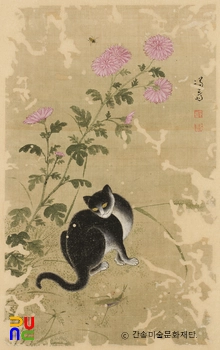 국일한묘도(정선 작)