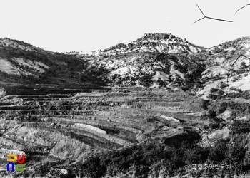 경주 남산 일원 중 윤을곡 상실사지 전경