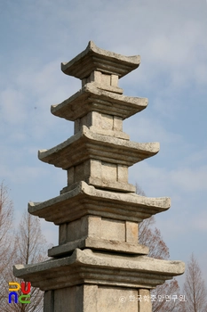 담양 남산리 오층석탑 탑신
