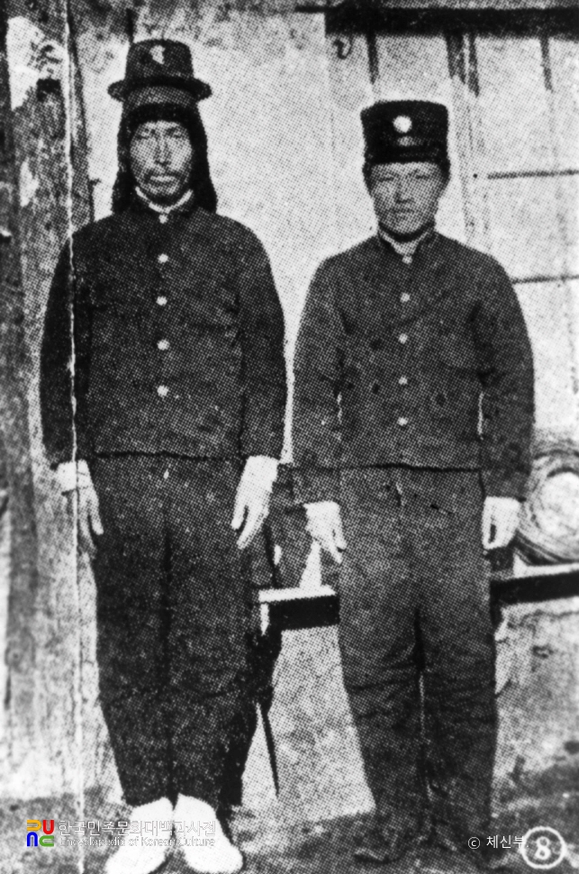 갑오경장 이후 집배원 복장