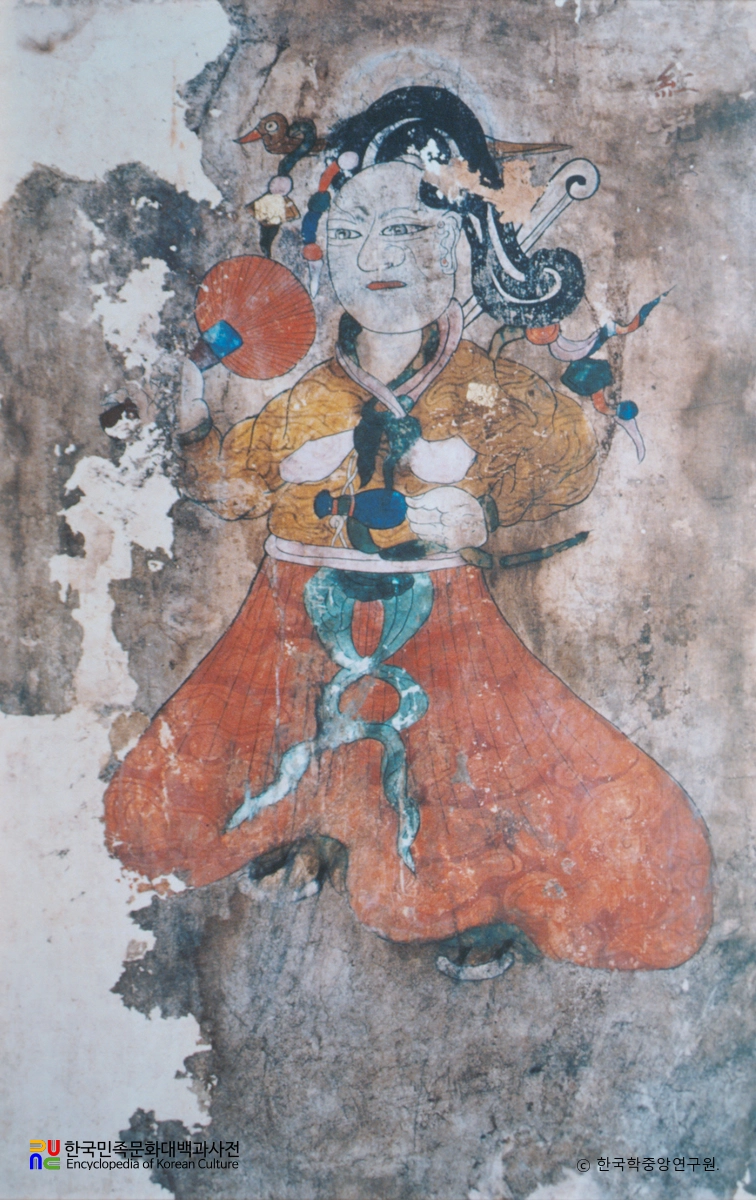 제주도 내왓당 무신도