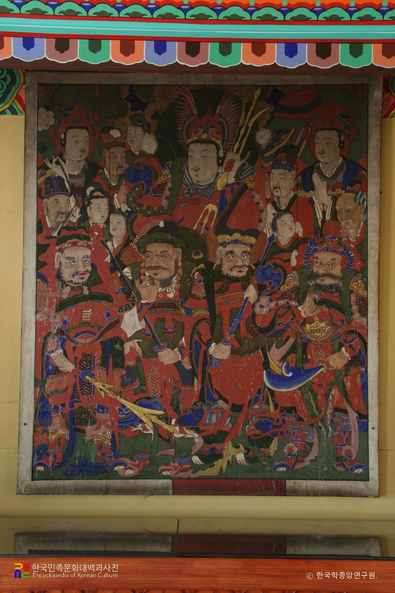 제천 정방사 신중도