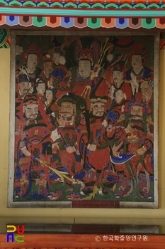 제천 정방사 신중도