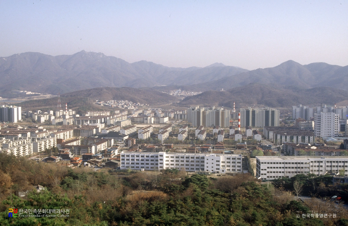 과천 아파트단지