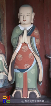 해남 미황사 목조석가여래삼존상 / 아난존자