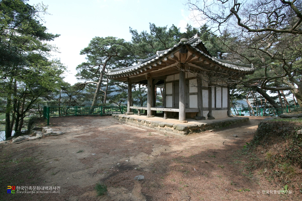 담양 식영정 일원 중 식영정 정측면
