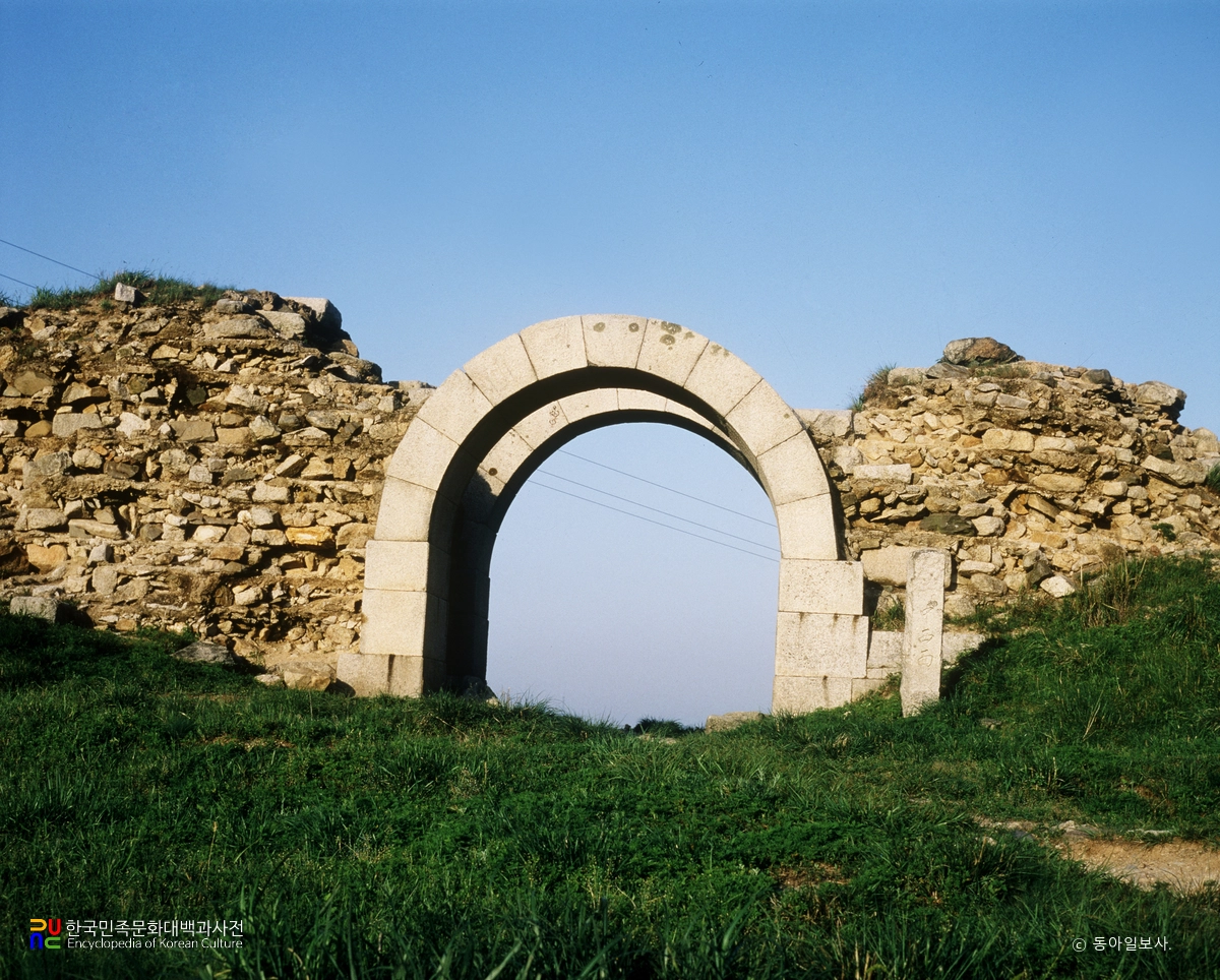 개성 눌리문 정면