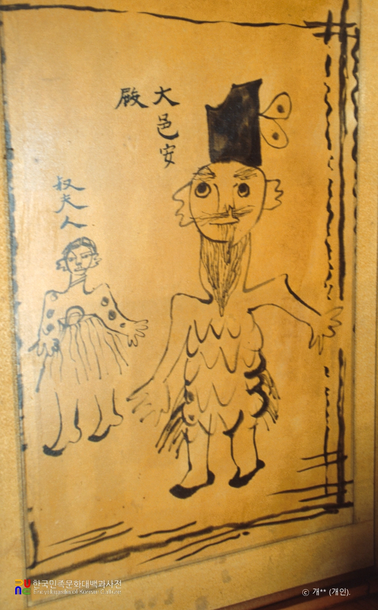 북제주 행원리 본향당의 무신도