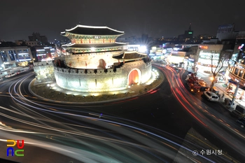 수원 화성 팔달문 야경