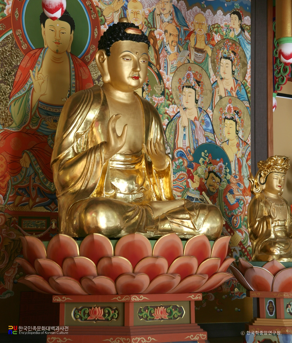 광주 자운사 목조아미타여래좌상