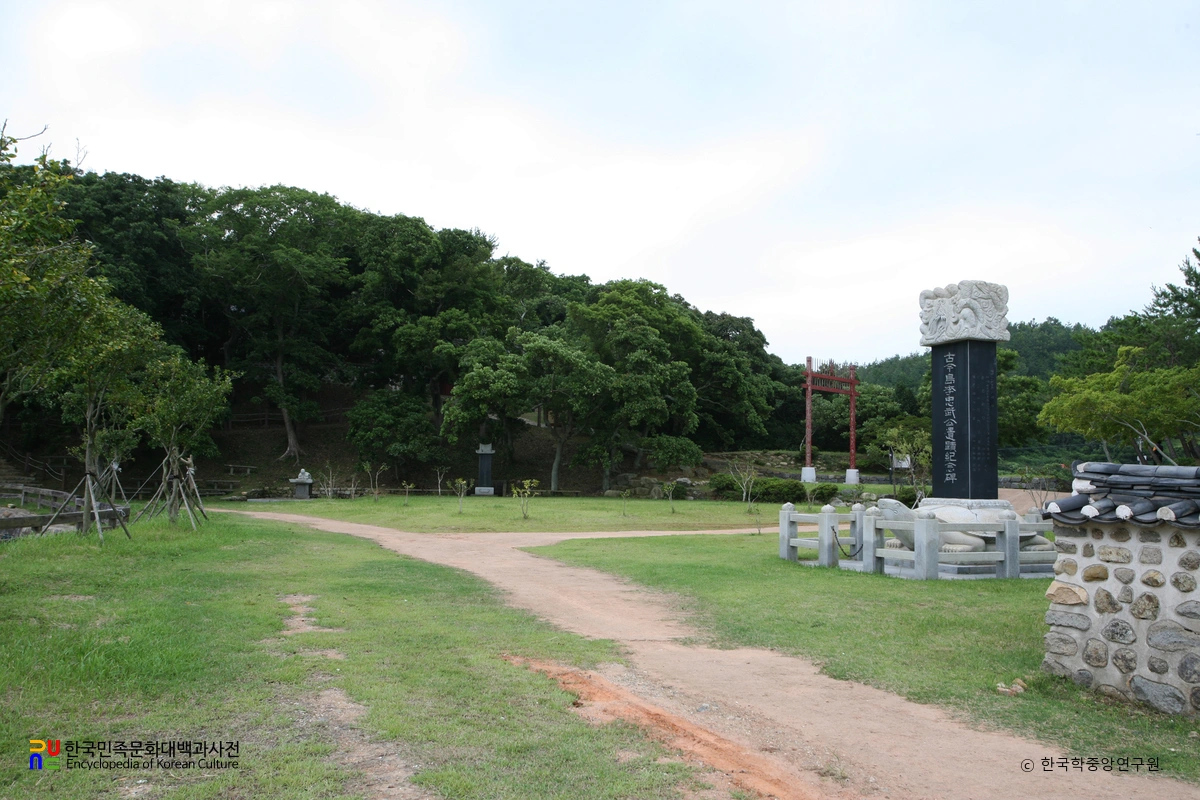 완도 묘당도 이충무공 유적 전경
