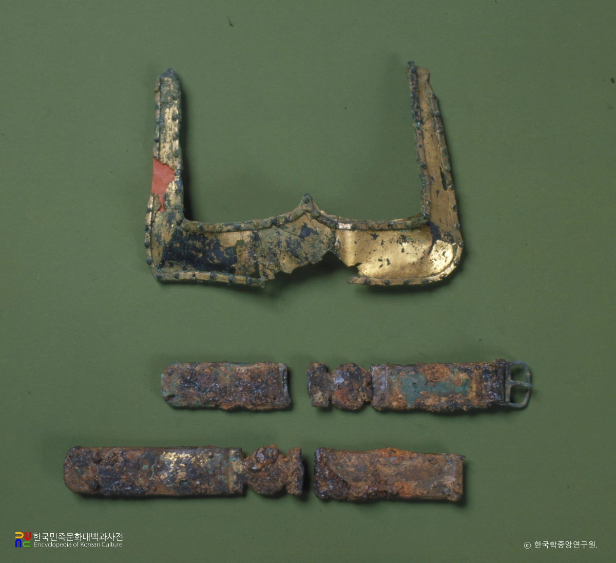 고령 지산동 고분 출토 화살통 꾸미개