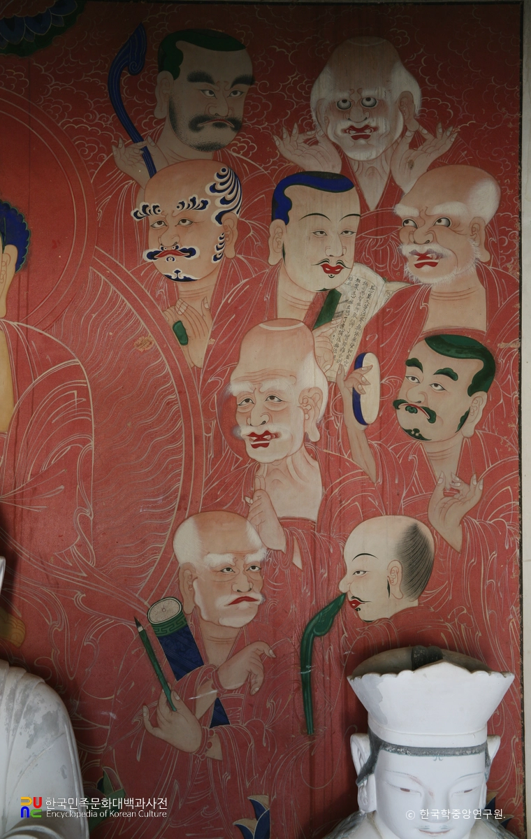 장안사 응진전 석가영산회상도